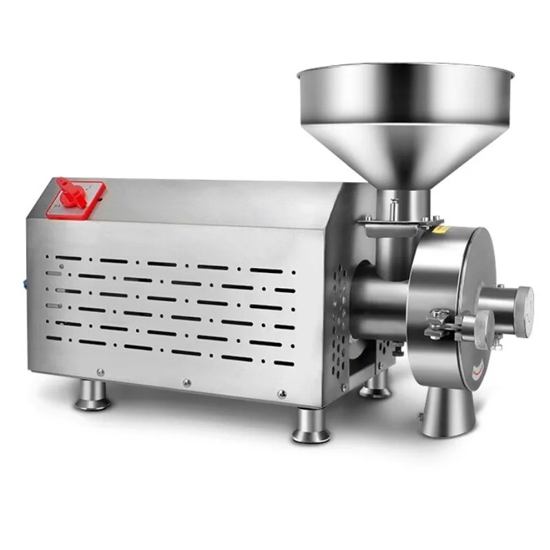 Grain Mill Grinder - 業務用電動穀物粉砕機 2500W ステンレス製超微粉砕機 トウモロコシ、小麦、米、スパイス、ナッツ、コーヒー豆用