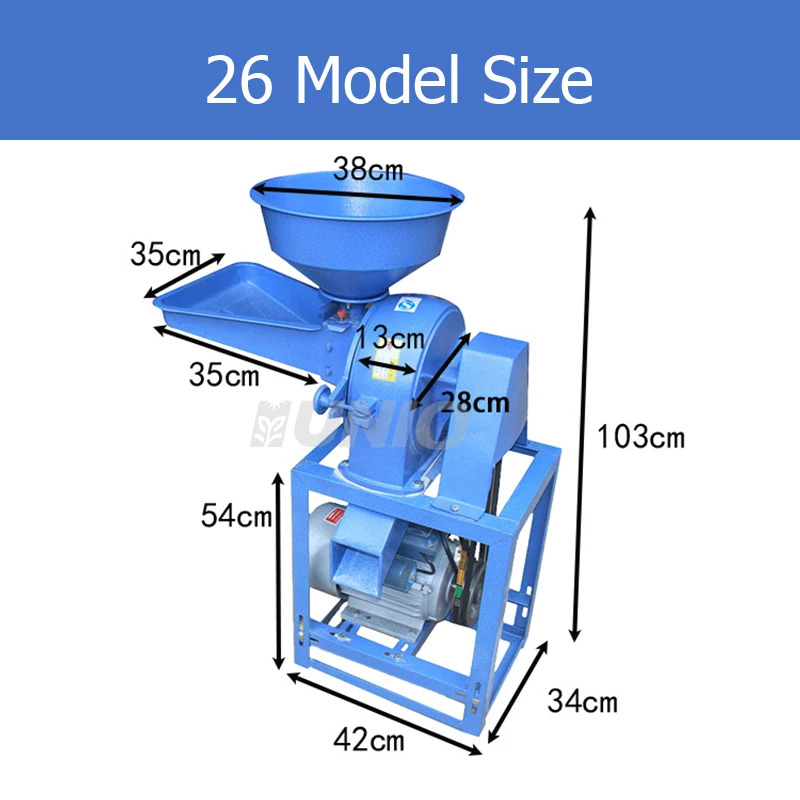 Grain Mill Grinder - 高品質工業用穀物粉砕機、唐辛子粉末製造用電動米粉砕機、製粉機械