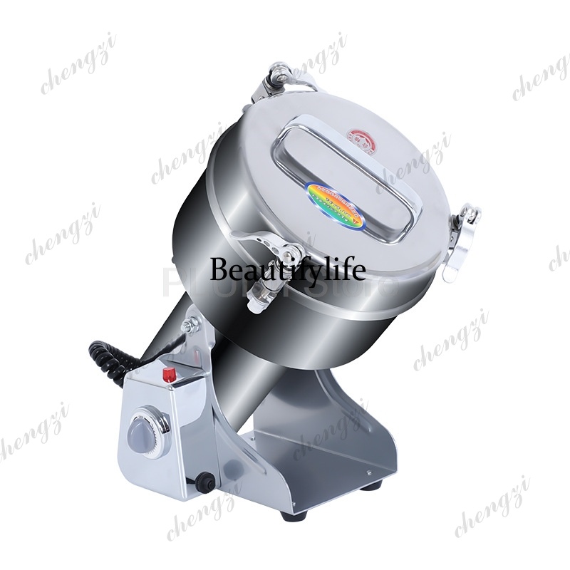 Grain Mill Grinder - 1000G/2000G 304ステンレス鋼製穀物・香辛料・シリアル・コーヒー・乾燥食品グラインダーミル粉砕機家庭用小麦粉粉砕機