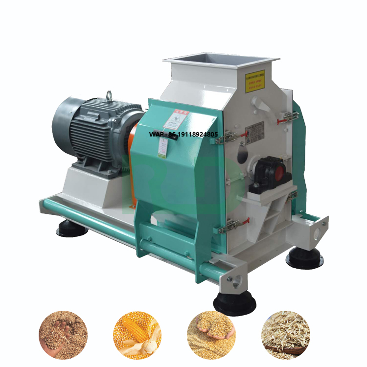 Grain Mill Grinder - 自動飼料粉砕機 - 動物家禽鶏豚用ハンマーミル、穀物トウモロコシ大豆粉砕牛飼料クラッシャー