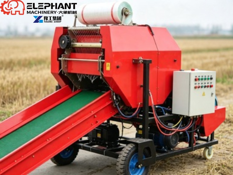 農業用複合サイレージ梱包機・ラッパー、家畜農場向けミニ角型干 - Agriculture Farming Livestock のレビューと価格