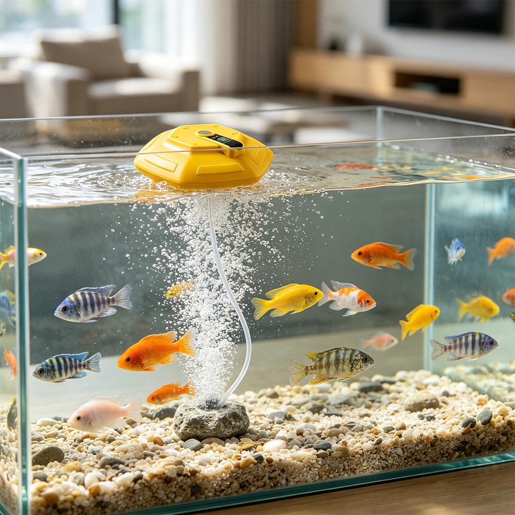 フローティングフィッシングエアレーターポンプ 14時間の長時 - Fish Pond Aerator のレビューと価格