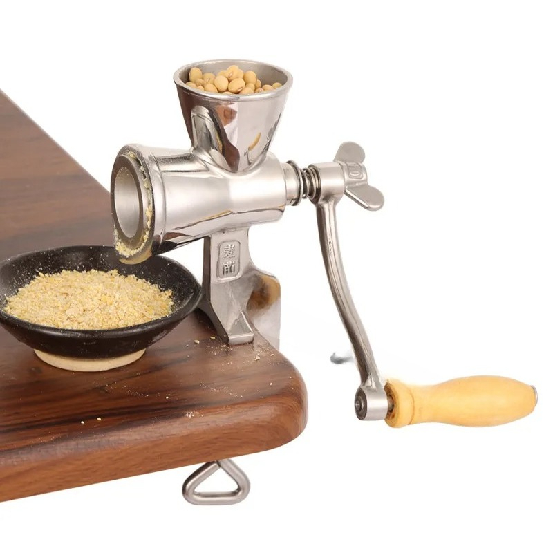 304ステンレス鋼製粉砕機グラインダー手動ココア豆ミル全粒穀 - Grain Mill Grinder のレビューと価格