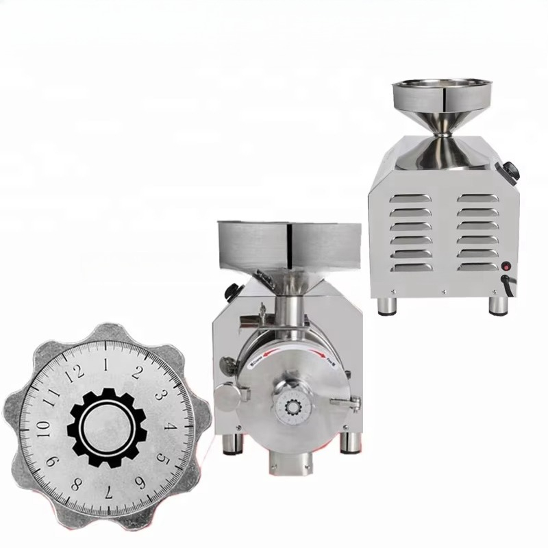 フルステンレス製ミニ家庭用穀物米粉ミルグラインダーマシンのパ - Grain Mill Grinder のレビューと価格