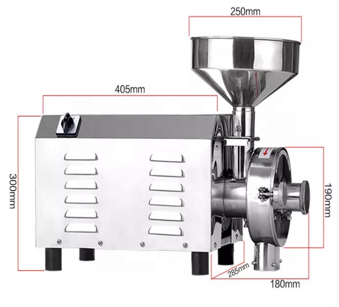 ヨシャンマサラグラインダーミル、業務用穀物粉砕機、米粉砕機、 - Grain Mill Grinder のレビューと価格